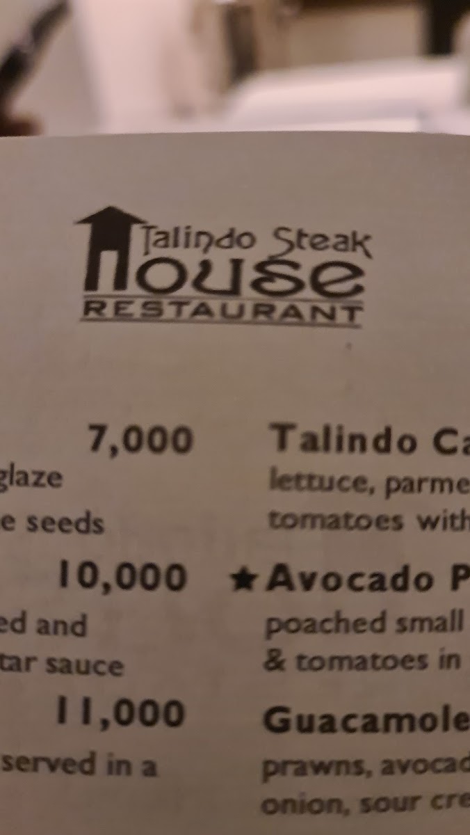 Menu Talindo Steak House-7
